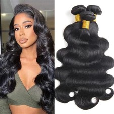 Body Wave Human Hair Bundles Brasilianisches Echthaar, gewellt, Menschliches Haa