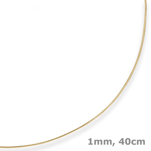 1mm halsreif omegakette - 1mm,