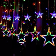 LED Lichterkette Fenster