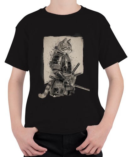 Samurai cat japanese warrior - samurai,