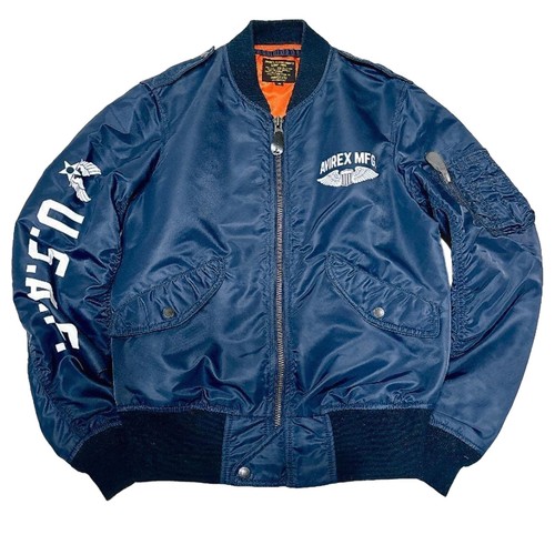 Avirex flight jacket navy - l-2a,
