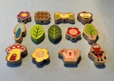 Fädelspiel Holz, Motorikspielzeug, ab 2 Jahren, gebraucht, wie neu