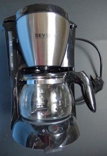 Severin-Kaffeemaschine, gebraucht, in sehrgutem Zustand, für 4-6 Tassen