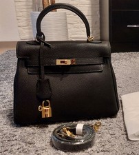 Damen Tasche Schwarz Neu Hochwertig Verarbeitet