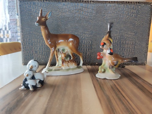 Porzellanfiguren tiere set - porzellanfiguren,