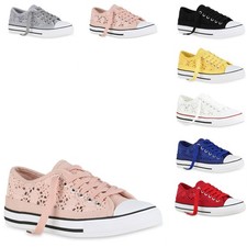 Damen sneaker low spitzenstoff - damen,