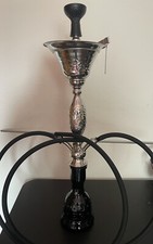 Original ägyptische Shisha Wasspfeife Set 2 Schläuche inkl. Silikon-Kopf