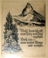 Originale Radierung gerahmt