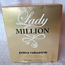 Flacon alt, 80 ml Paco Rabanne, LADY MILLION, m Verpackung, Restbest. alter Duft