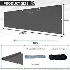 Balkon Sichtschutz Terrassen Sichtschutz ohne bohren Balkonsichtschutz Garten