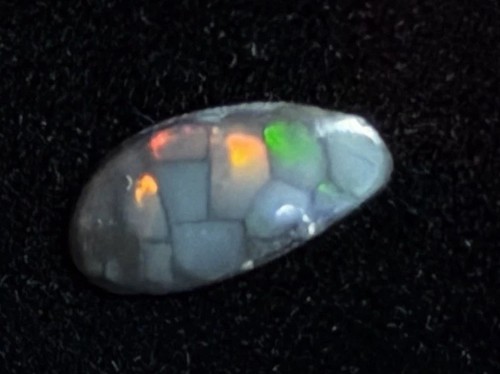 Black opal lightning ridge - opal,