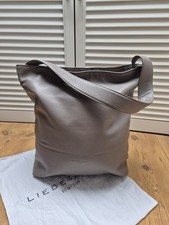 Liebeskind 💞 Tribica Hobo Bag Leder Schafsleder Shopper grau braun Handtasche