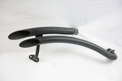 Auspuff loud pipes - mit, halter
