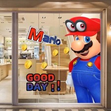 Super mario wandtattoo - super,