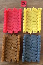 Strax Straxx Carrera Carera Carerra Autorennbahn Sticks Platte 4Stück (2)