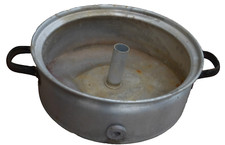 alter Alu Topf 1 Teil von Entsafter Aluminium Geschirr ? Pflanztopf DDR