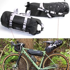 Lenkertasche Satteltasche im Set 17 Liter, MTB Racing Gravel bike Fahrrad Tasche