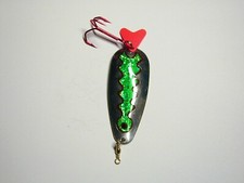 Profi Blinker Größe C,D,E, 6,5 + 8,5 + 11 cm, 7 Farben, Hecht-Blinker, Barsch