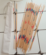 XXL Mikadostäbe Mikadospiel Holzstäbe Stoffbäutel 50cm lang Spiel Inn-u. Outdoor