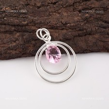 925 Silber Ovale Natürlich