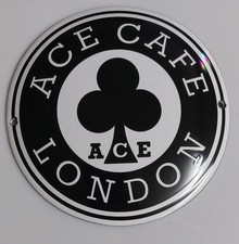 ACE CAFE LONDON PORCELAIN DOOR