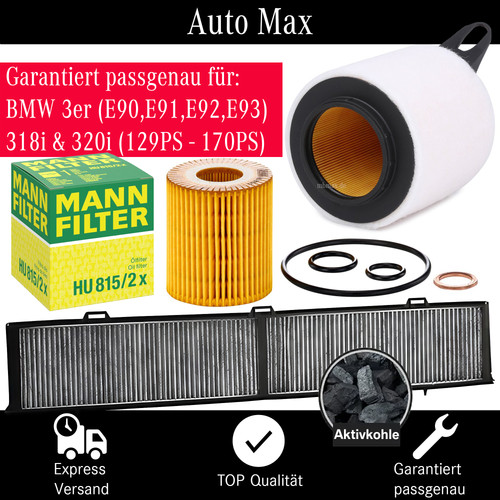 Filterset inspektionspaket bmw - inspektionspaket,