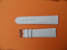 Uhrenarmband, 24 mm, XL, weiß-matt,
