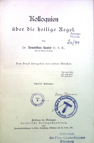 Kolloquien über die heilige