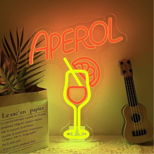 Led sign aperol spray neon - spray,