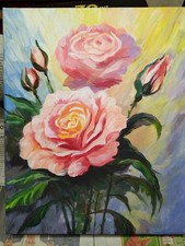 Handgemaltes Acrylbild auf