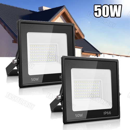 50w led fluter scheinwerfer - 2x,