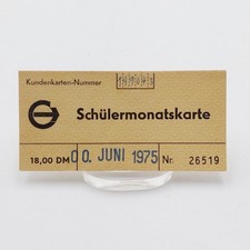 Fahrkarte Fahrschein