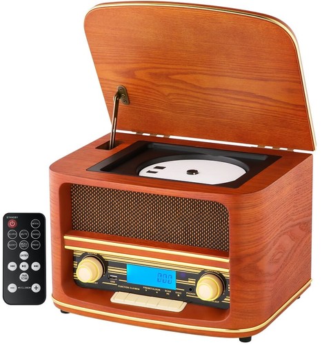 Nostalgie retro holz radio - nostalgie,