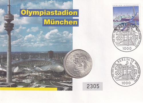 Numisbrief olympiastadion - numisbrief,