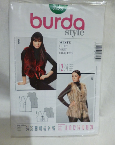 Burda style 7289 schnittmuster - burda,