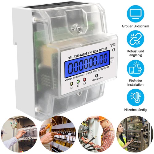 Drehstromzähler kwh zähler - drehstromzähler, kwh-zähler