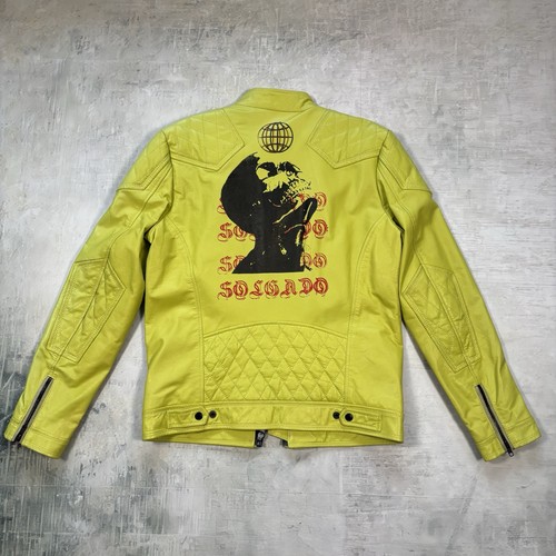 Vintage diesel lederjacke neon - diesel,