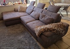 Braune Wohnlandschaft mit