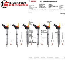 6x 0445116026 Bosch Injektor Einspritzdüse Mercedes Benz 3.0 CDI A6420701187