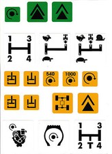 Deutz Aufkleber Satz für