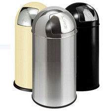 Mülleimer Pushbin 40 L Abfalleimer Müllbehälter mit Pushdeckel in versch, Farben