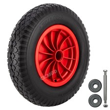 Schubkarrenrad Vollgummi PU