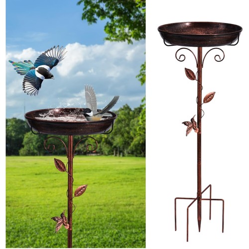 Vogelbad metall garten - vogelbad,