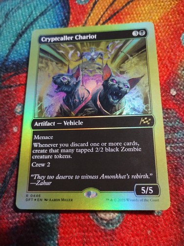 1st place foil cryptcaller - 1st,