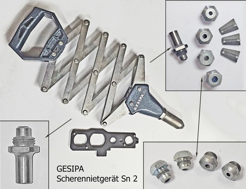 Gesipa blindnietenzange sn2 - blindnietenzange,