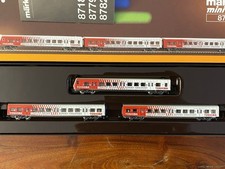 Märklin 8783 Märklin miniclub Spur Z  Märklin S- Bahnwagen Set Toshiba Neuwertig