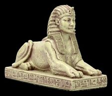 Altägyptische Figur - Sphinx - Ägypten Mythologie Katze Dekostatue 