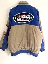 Vintage Herren NASCAR 2000 Chase Authentic Jacke Mantel Stepp Kapuze Motorsport XL