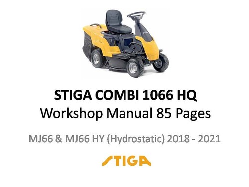 Stiga combi 1066 - combi, hq