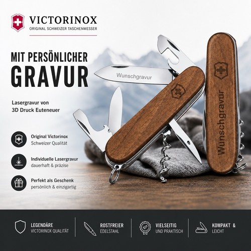 Victorinox messer spartan wood - victorinox,